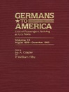 Germans to America, Volume 13 Aug. 1, 1859-Dec. 31, 1860